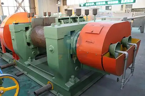 खरीदें पीएलसी नियंत्रण के साथ 110kw रबर क्रशर रिसाइक्लिंग उत्पादन रबर पाउडर online manufacture
