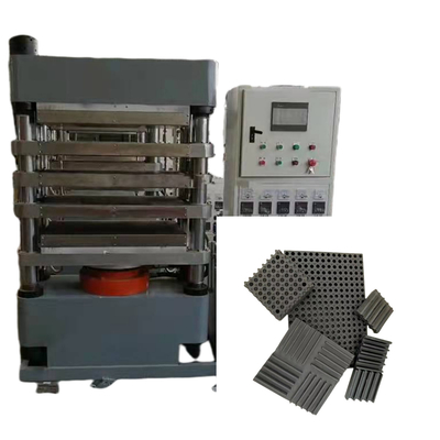 खरीदें 1000KN क्लैंपिंग बल 4-परत रबर कुशन हाइड्रोलिक वल्केनाइजिंग प्रेस online manufacture