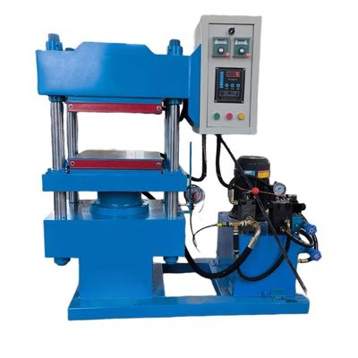 खरीदें PLC Or Manual Rubber Vulcanizing Press Machine with Hydraulic Press and Yuken Hydraulic Unit online manufacture