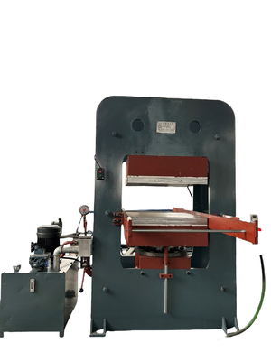 खरीदें 200mm Cylinder Stroke Rubber Shock Absorber Press Of Frame Type Vulcanizing Press online manufacture