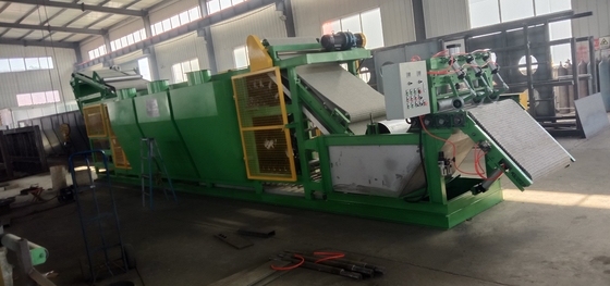 खरीदें Mesh Belt Type Rubber Sheet Batch Off Rubber Cooling Machine With Cooling Capacity Of 3-35 Meters And PLC Automatic Control System online manufacture