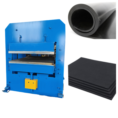 खरीदें 800 Ton Clamping Force Rubber Vulcanizing Press For EPDM Rubber Sheet Manufacturing online manufacture