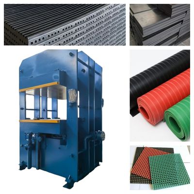 खरीदें Semi-automatic Rubber Frame Vulcanizing Machine with 500-ton Clamping Force for Rubber Anti-slip Mats and Shock-absorbing Mat Manufacturing online manufacture