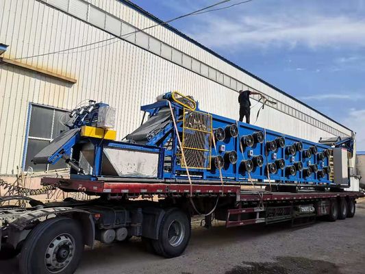 अच्छा मूल्य XPG-900 बैच ऑफ मशीन रबर PLC हैंगिंग टाइप रबर शीट कूलिंग मशीन ऑनलाइन