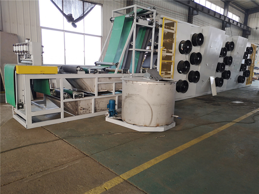 XPW-900 ऑटोमैटिक रबर कूलिंग मशीन PLC कंट्रोल रबर बैच ऑफ मशीन