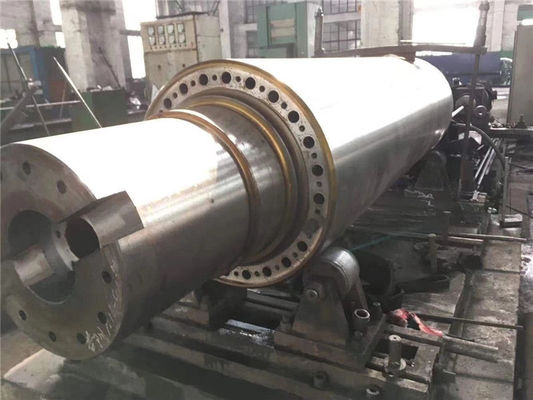 अच्छा मूल्य सटीक मशीनिंग के साथ लचीला लोहा उच्च गति इस्पात रबर मशीन शाफ्ट फोर्ज स्टील रोलर ऑनलाइन