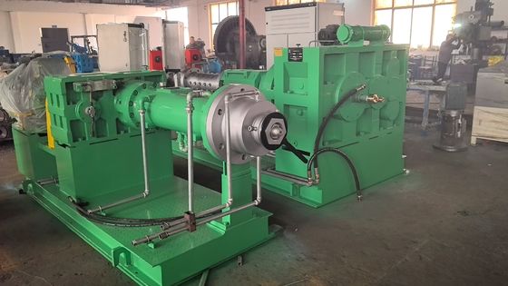 अच्छा मूल्य मोटरसाइकिल के आंतरिक ट्यूबों के उत्पादन लाइन के लिए 150 मिमी गर्म फ़ीड एक्सट्रूडर ऑनलाइन