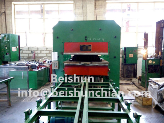 1200T पीएलसी नियंत्रण रबर वल्केनाइजिंग प्रेस रबर उत्पादों को वल्केनाइज करने के लिए