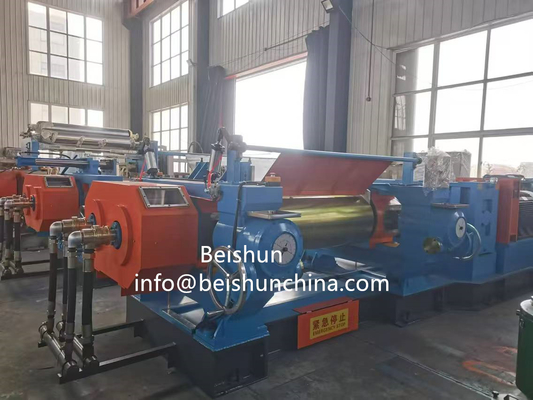 एक्सके-610 24 इंच रबर मिश्रण मिल मशीन 120-150 किलोग्राम