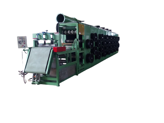 स्वचालित बैच ऑफ कूलर SS304 मेश बेल्ट रबर बैच ऑफ कूलिंग मशीन ISO2000