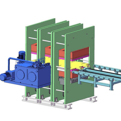 अच्छा मूल्य हीट एक्सचेंजर रबर सीलिंग स्ट्रिप फ्लैट वल्केनाइजिंग मशीन - डबल वर्किंग लेयर - मैनुअल मोल्ड एंट्री एंड एग्जिट हॉट प्रेस ऑनलाइन