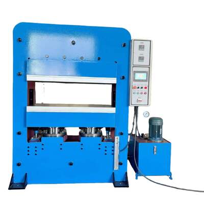 अच्छा मूल्य 1000×1000 मिमी वर्कटेबल फ्रेम संरचना फ्लैट वल्केनाइजिंग प्रेस मशीन 400 टन हाइड्रोलिक सिस्टम के साथ ऑनलाइन