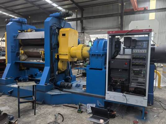 अच्छा मूल्य Automatic PLC High-quality 3-roll Rubber Calenders Are Used In Motorcycle Tyre Tread Production Lines. ऑनलाइन