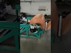 रबर कन्वेयर बेल्ट कैलेंडर का प्रयोग रबर शीट और कपड़े की परत को मजबूती से एक साथ दबाएं