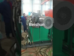 नए प्रकार का मिक्सर / रबर ट्विन टेपर-स्क्रू एक्सट्रूज़न शीट मशीन