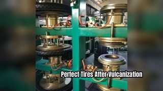 टायर आकार देने वाली मशीन विरूपण को रोकती है
